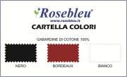 cartella colori GABARDINE DI COTONE T28